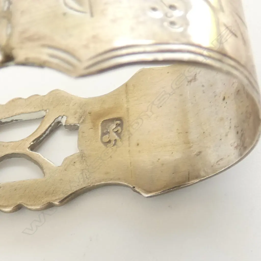 2 PRS STG SILVER SUGAR TONGS 75gms  Image 1++