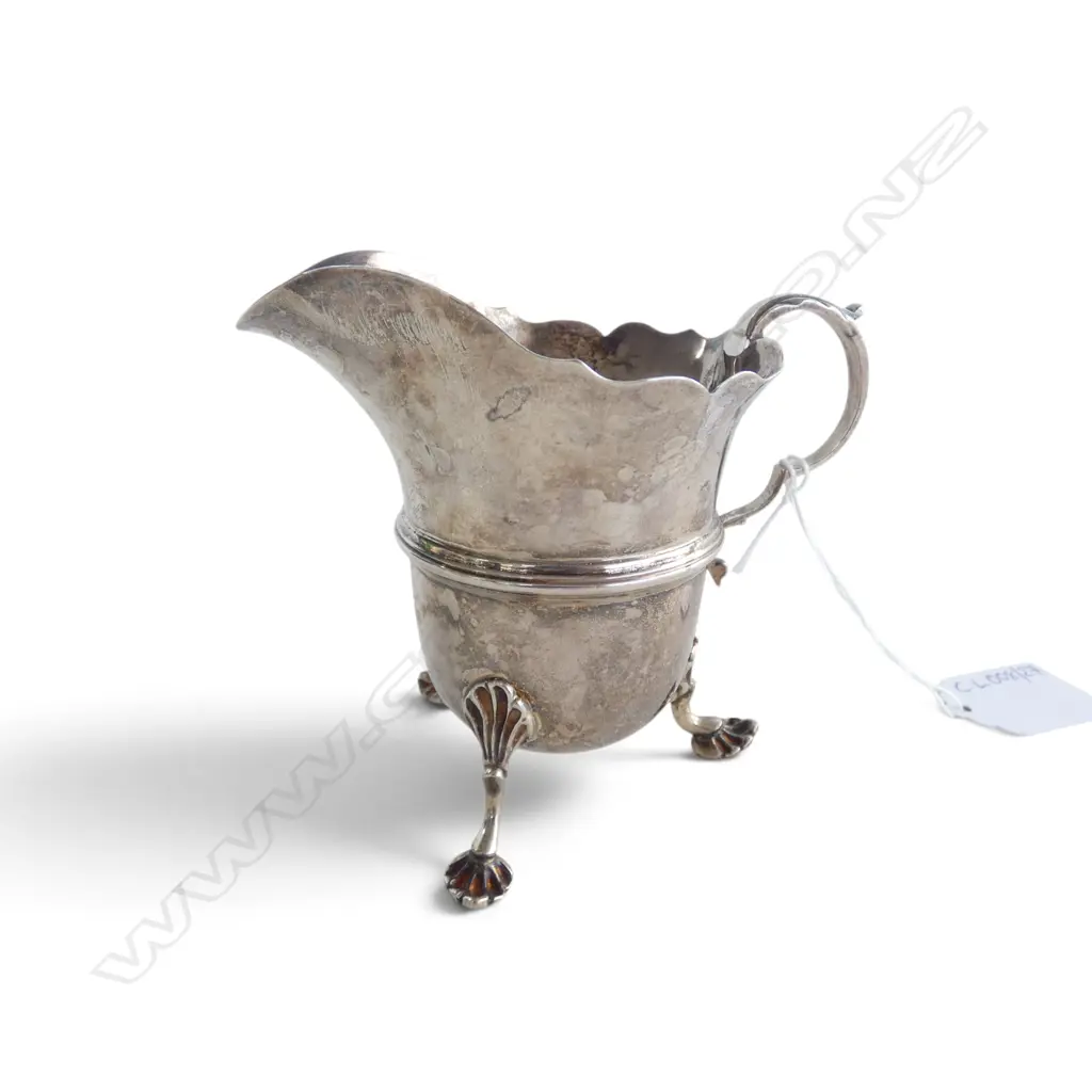 STG SILVER JUG, CHESTER 1919 H.95mm 118gms Image 1++