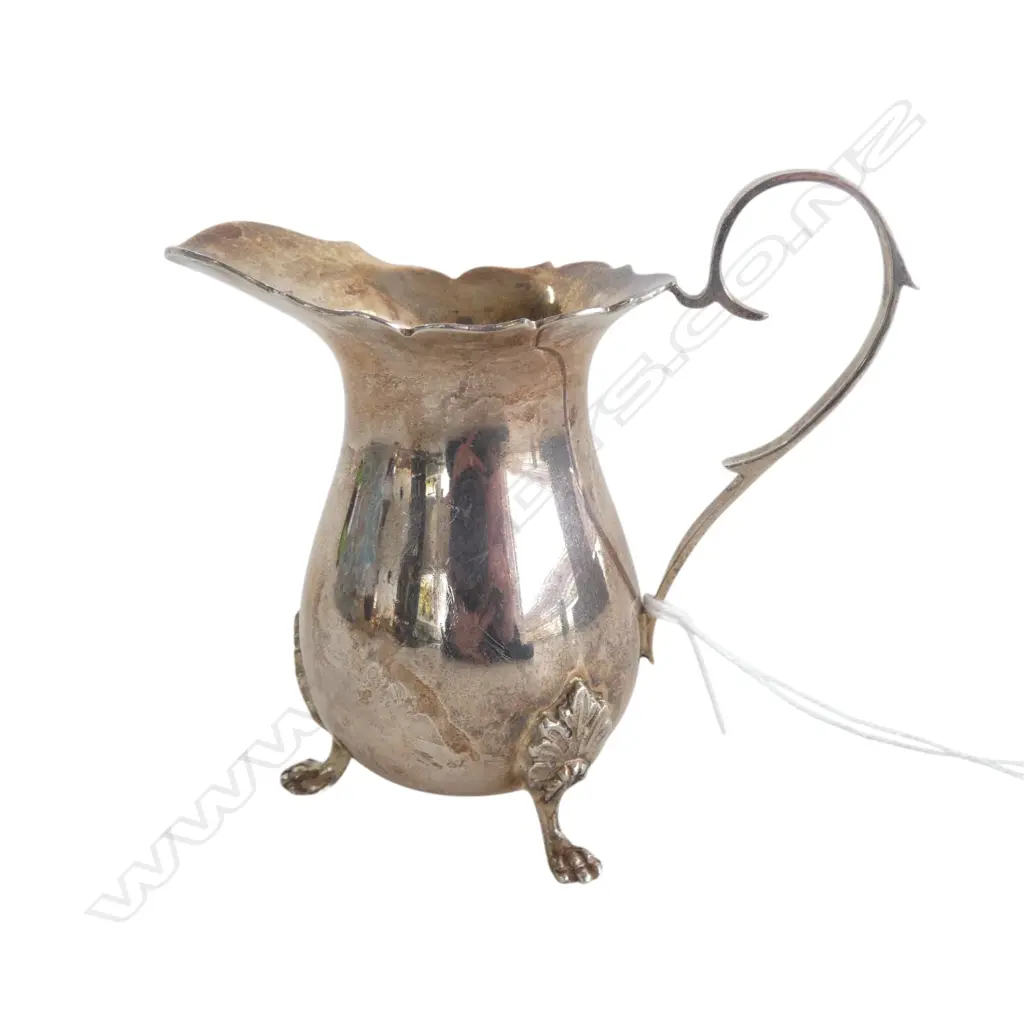 STG SILVER JUG, B 'HAM 1972 H.90mm 97gms Image 1++