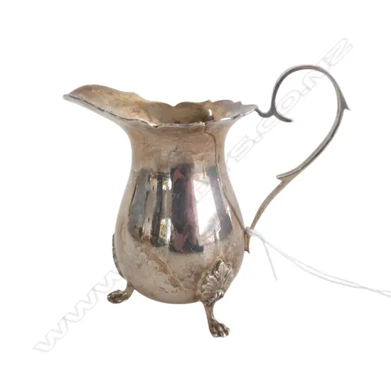 STG SILVER JUG, B 'HAM 1972 H.90mm 97gms