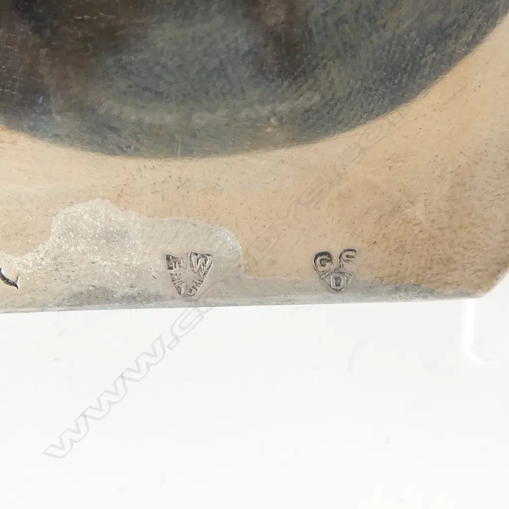 CONTINENTAL SILVER TRAY W.280mm 465gms Image 1++