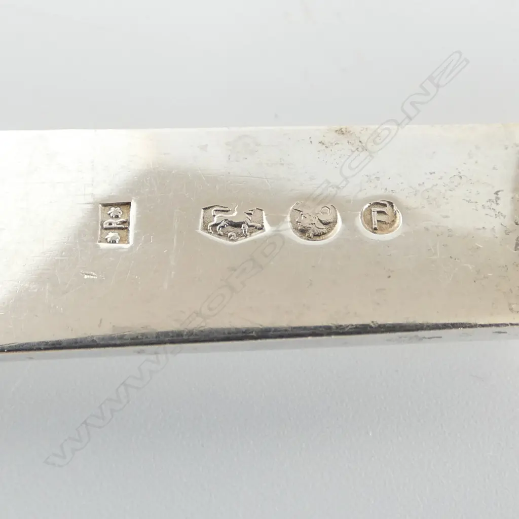 24 PCE FRENCH SILVER FRUIT SET Image 1++