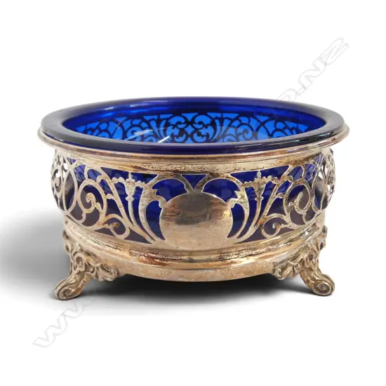 LG STG SILVER BOWL, LONDON 1851 200mm dia WEIGHTED