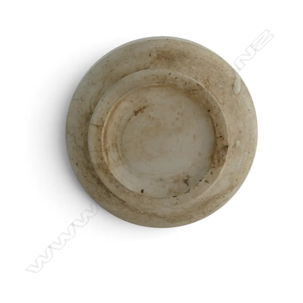 WHITE GLAZED VASE H.110mm Image 1++
