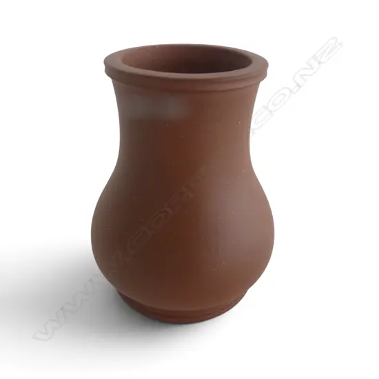 CHINESE YIXING WARE VASE H.85mm