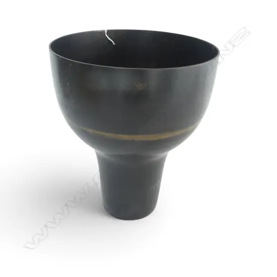 BRONZE VASE H.270mm, 220mm dia