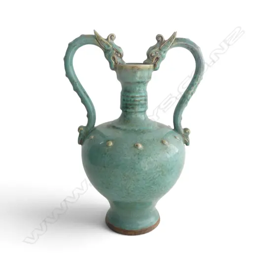 ORIENTAL CELADON VASE H.375mm