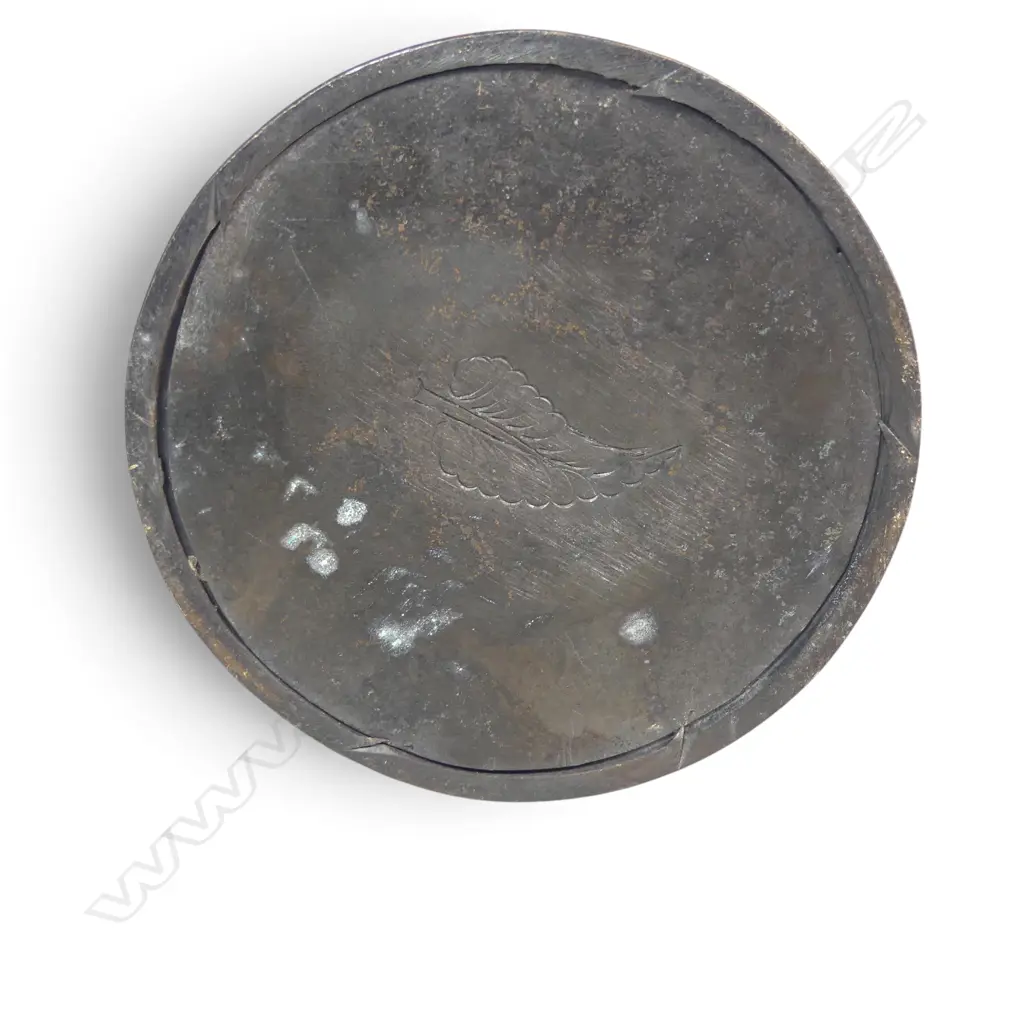 GRACEFUL DARK BRONZED THAI WALKING BUDDHA WITH ONE HAND RAISED FEARLESSNESSLY, STAMP TO THE BASE.H.400MM Image 1++