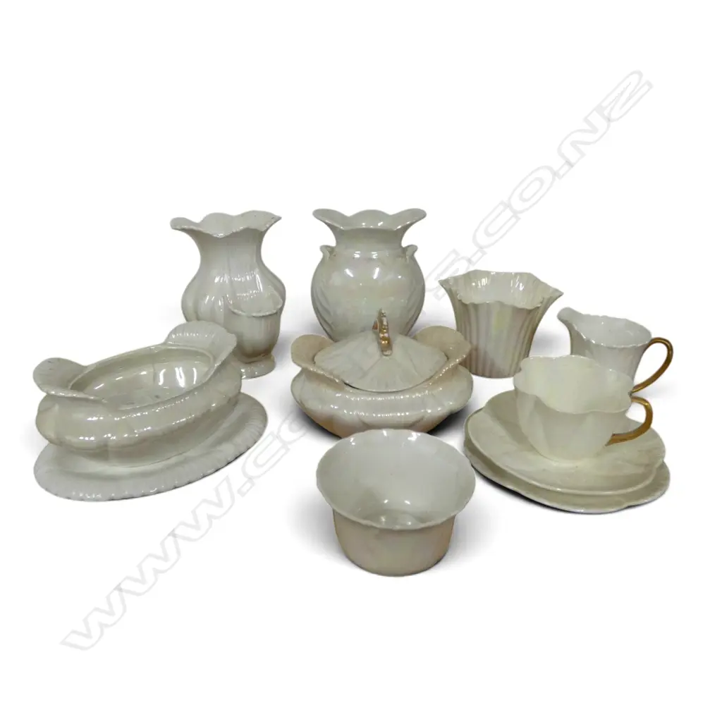 8PCS SHELLEY & OTHER LUSTER CHINA Image 1++