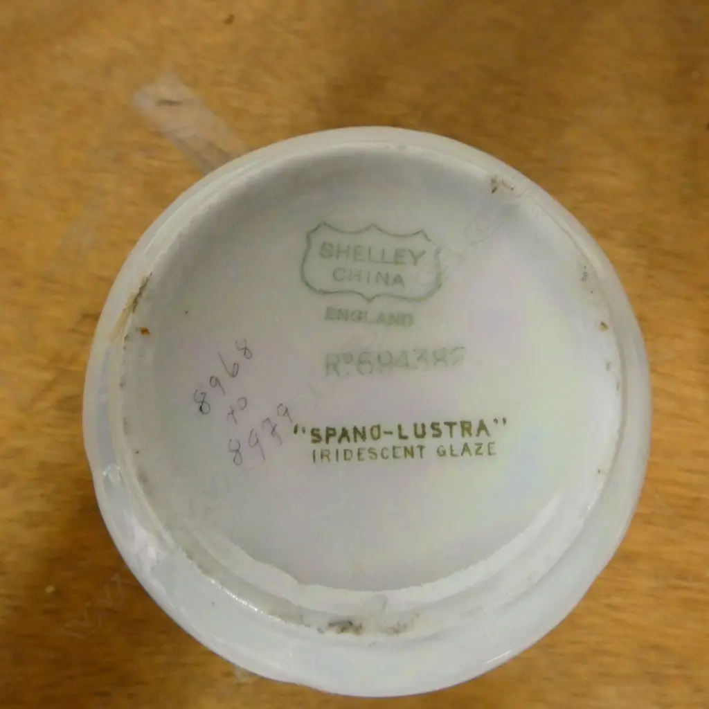 8PCS SHELLEY & OTHER LUSTER CHINA Image 1++