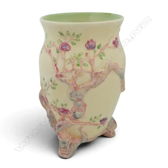 CLARICE CLIFF 'MY GARDEN' VASE' H.195mm
