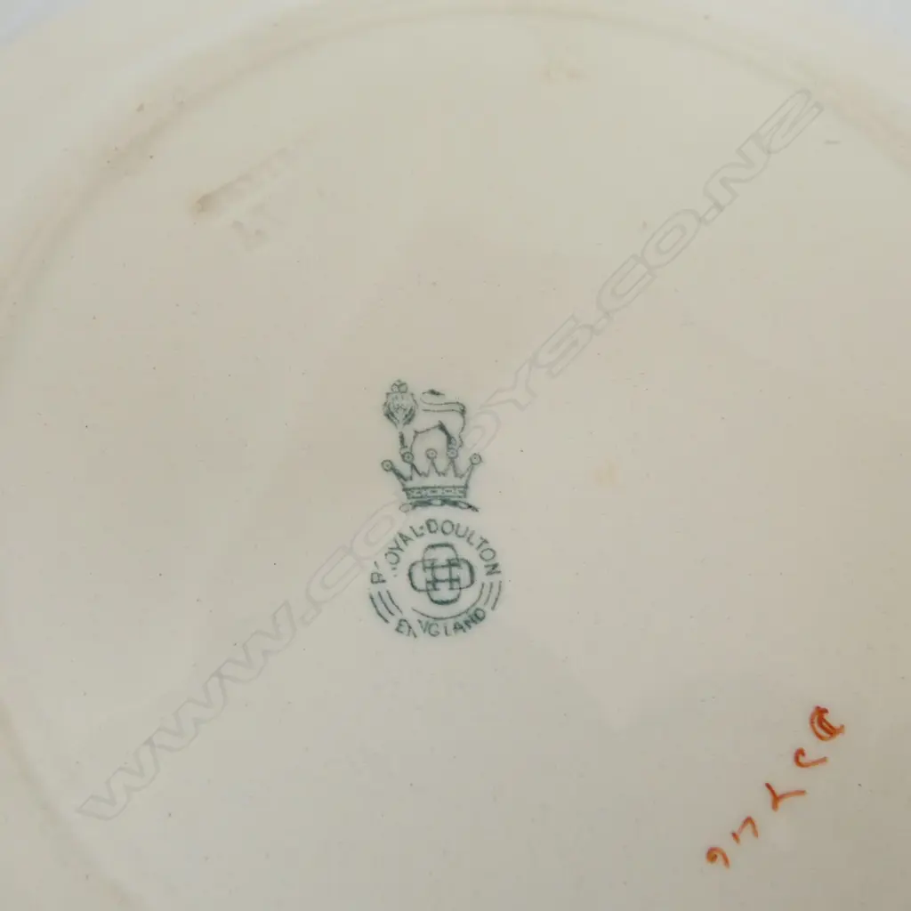 ROYAL DOULTON DICKENSWARE BOWL 190mm dia & JULIET PLATE Image 1++