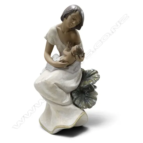 LLADRO 'A BEAUTIFUL BOND' FIGURINE w. box H.420mm