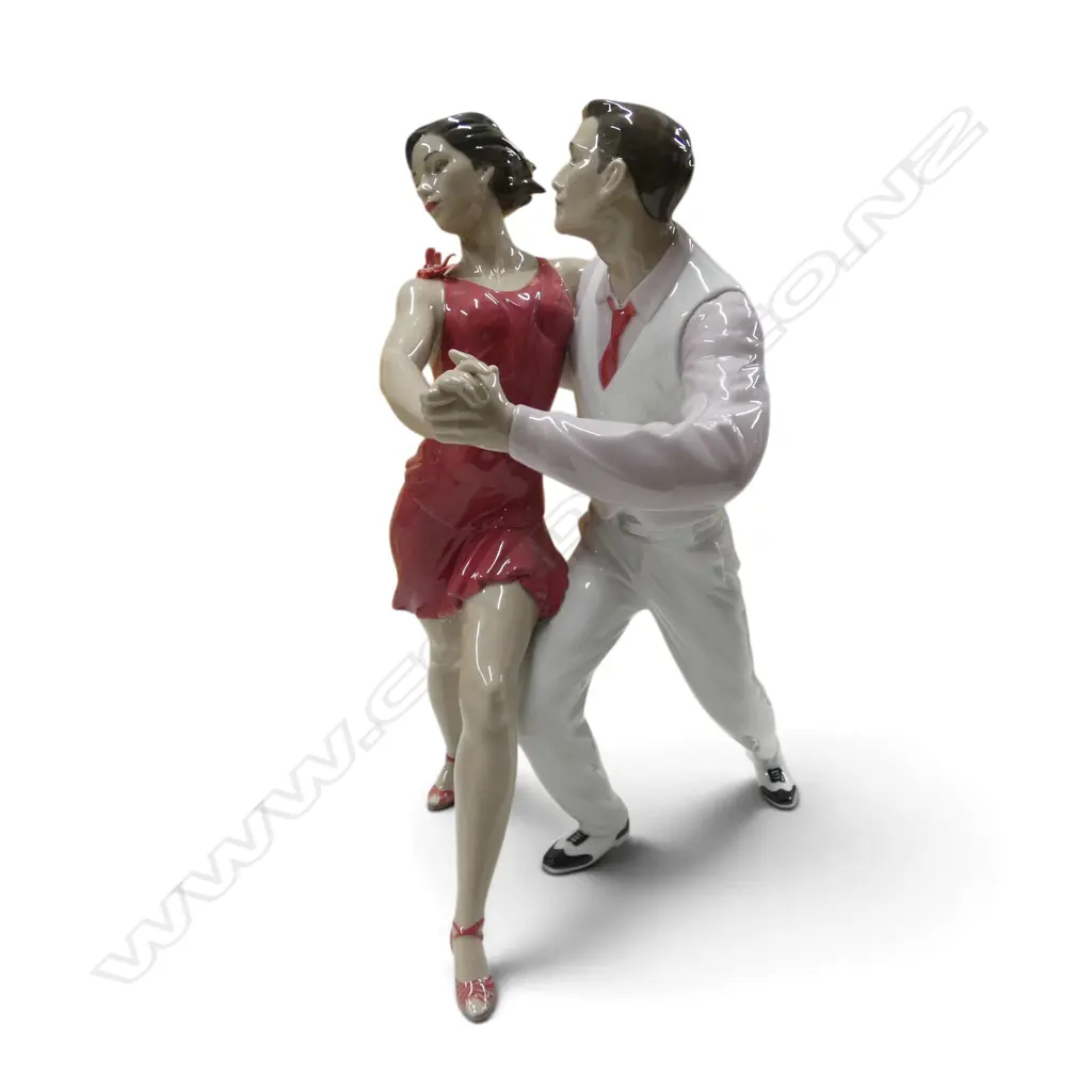 LLADRO 'SALSA' FIGURINE w. box H.360mm Image 1++