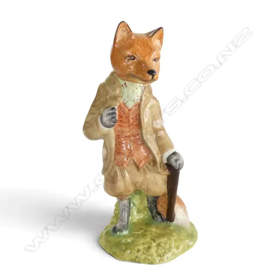 ROYAL ALBERT BEATRIX POTTER 'MR TOD', H.120mm, 1989-1993