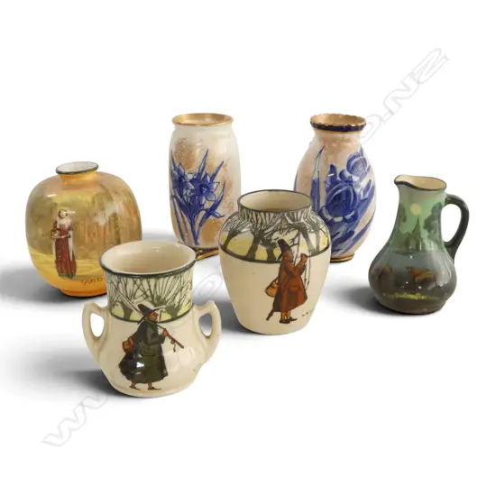 6 ROYAL DOULTON MINIATURES