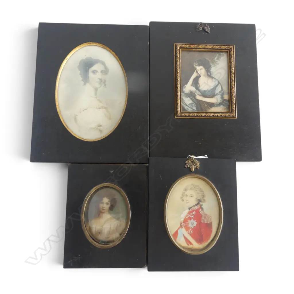4 PORTRAITS (2 MODERN PRINTS) 75x55 / 140x100mm Image 1++