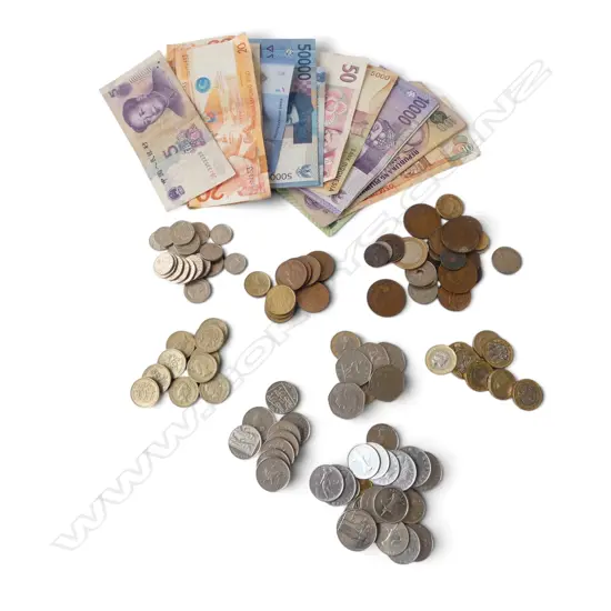 WORLD NOTES & COINS