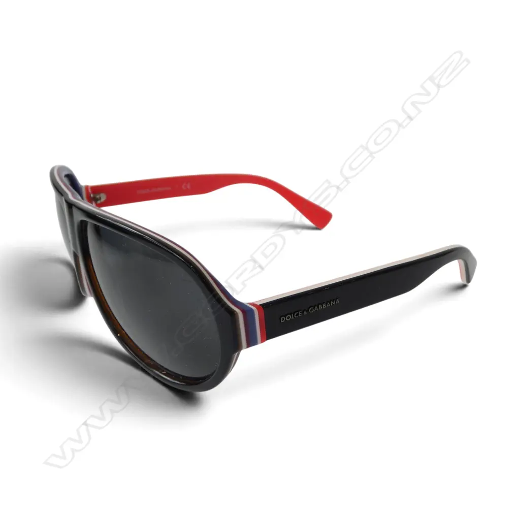 2 PRS SUNGLASSES; RAY BAN (WORN), DOLCE & GABBANA Image 1++