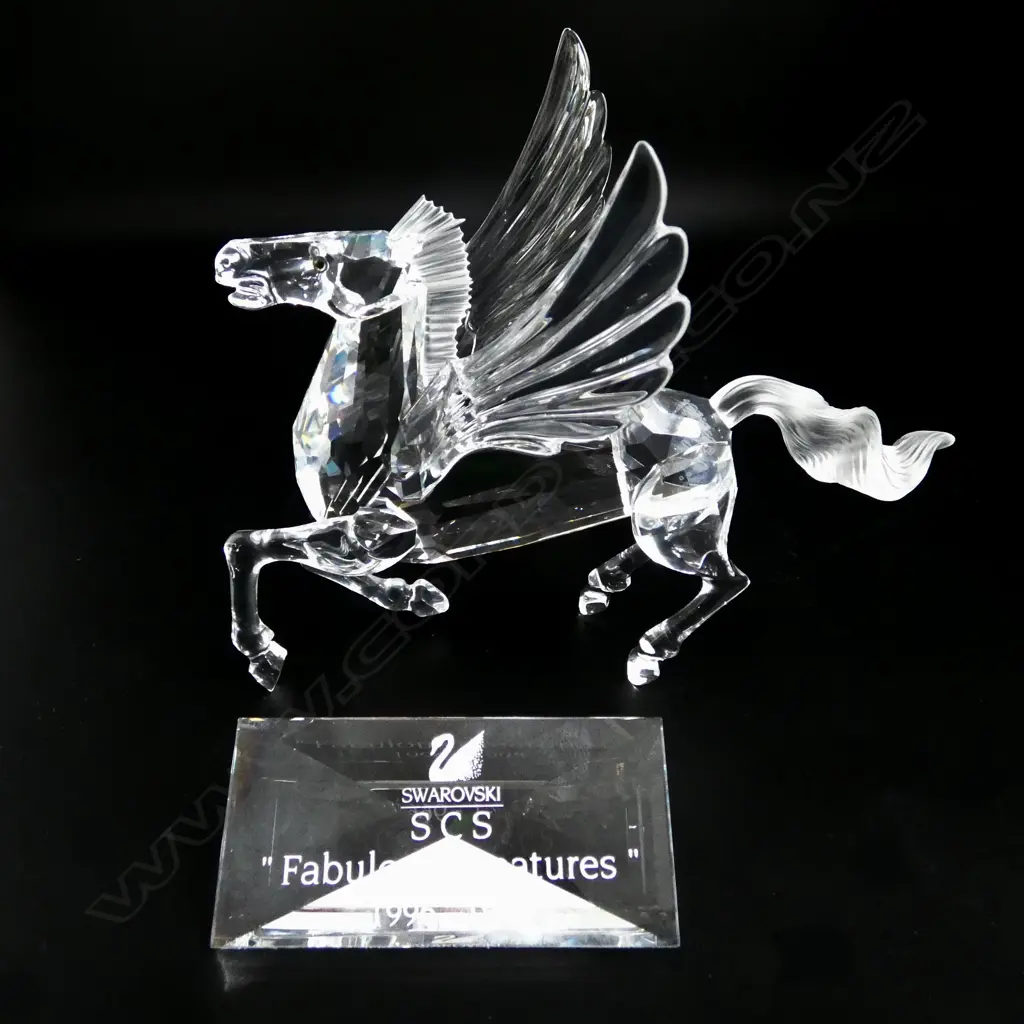 BOXED SWAROVSKI FABULOUS CREATURES 'THE UNICORN' L.150mm + PLAQUE Image 1++