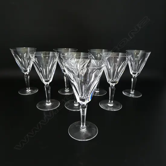 8 WATERFORD SHEILA GLASSES H.155mm