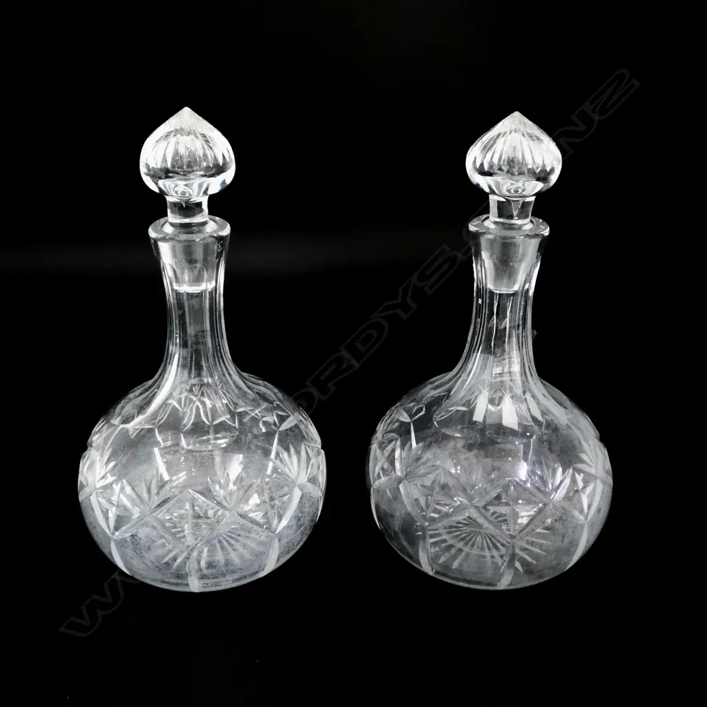 PR CUT CRYSTAL DECANTERS H.250mm Image 1++