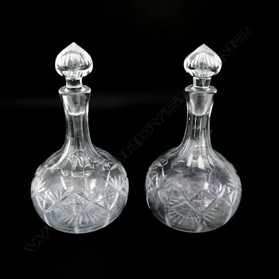 PR CUT CRYSTAL DECANTERS H.250mm
