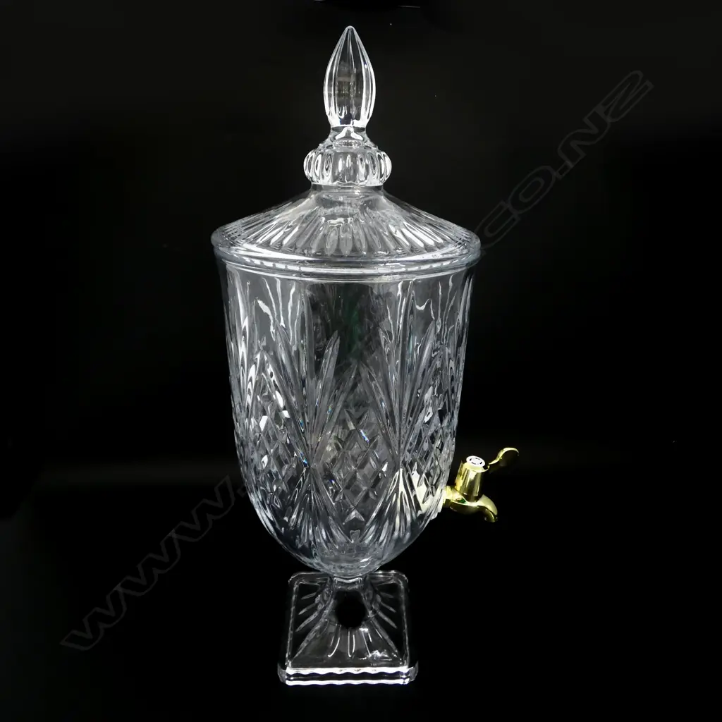 GLASS DRINK DISPENSER H.520mm Image 1++