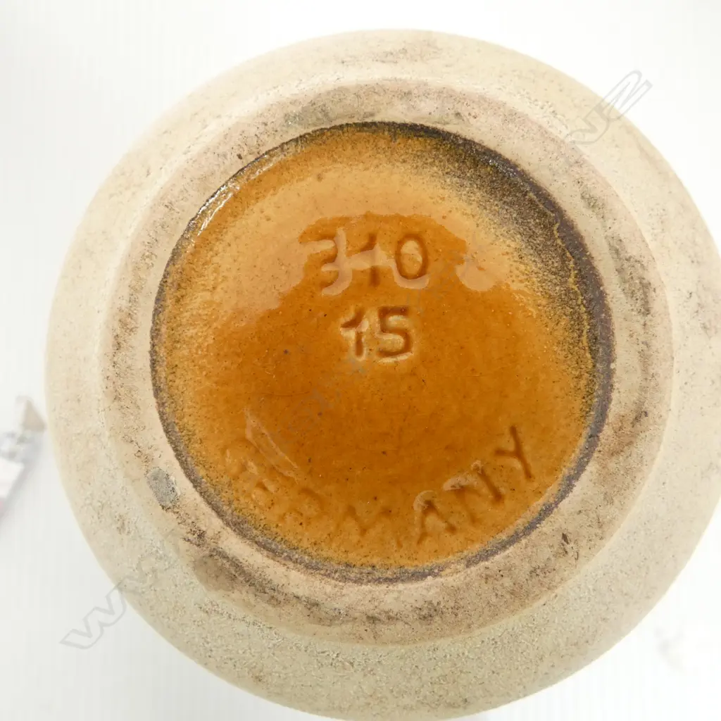 5 RETRO GERMAN POTTERY VASES H.165mm Image 1++