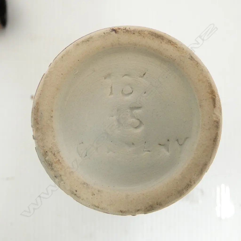 5 RETRO GERMAN POTTERY VASES H.165mm Image 1++
