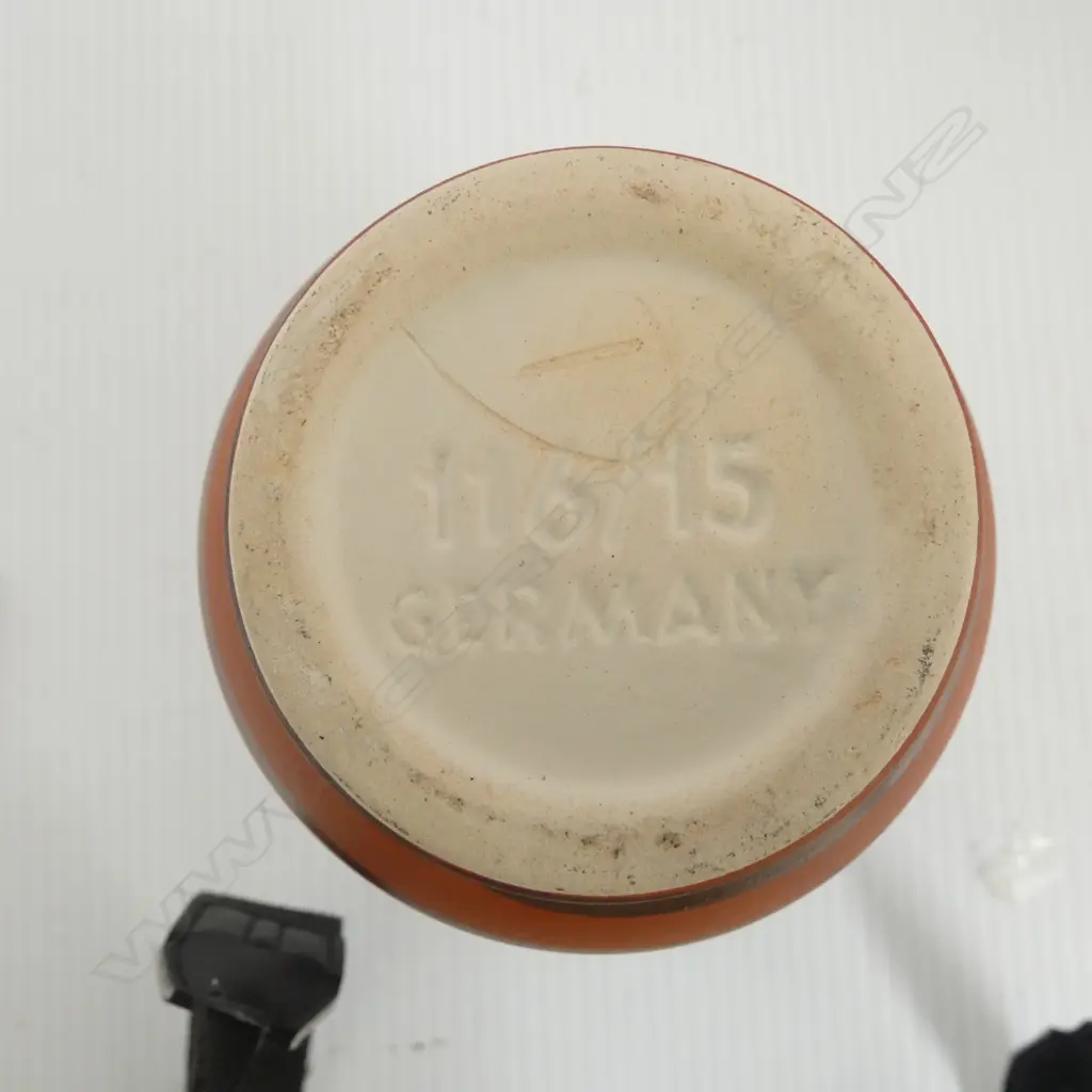 5 RETRO GERMAN POTTERY VASES H.165mm Image 1++