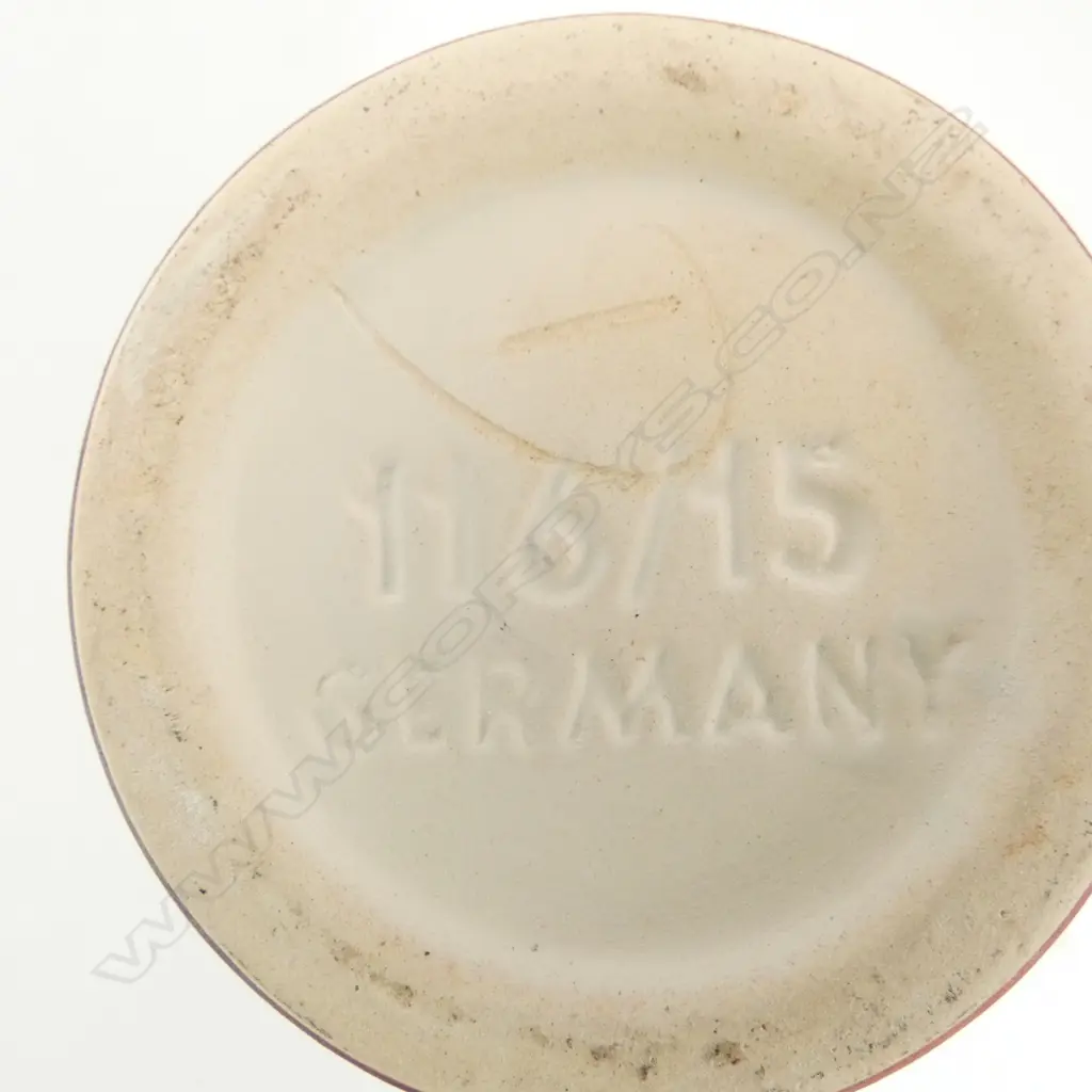 5 RETRO GERMAN POTTERY VASES H.165mm Image 1++