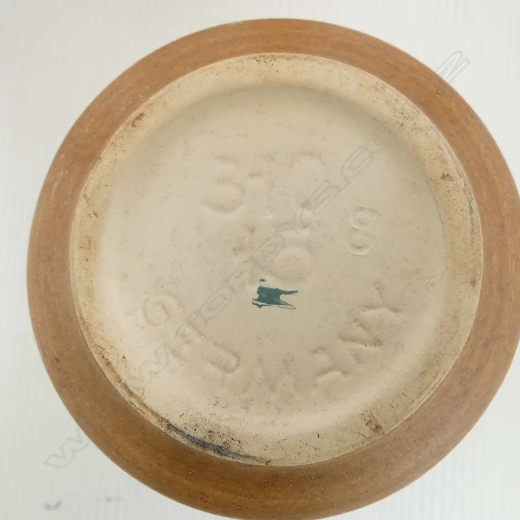 5 RETRO GERMAN POTTERY VASES H.165mm Image 1++