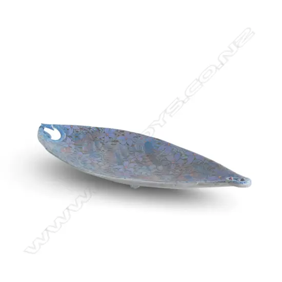 KEUM SUN LEE LRG CANOE SHAPED DISH, L.480mm