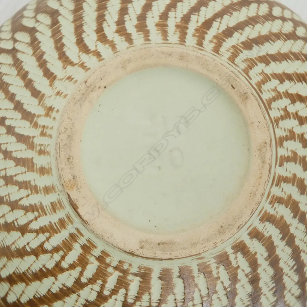 4 RETRO GERMAN POTTERY VASES H. 200mm + BOWL 210mm dia Image 1++