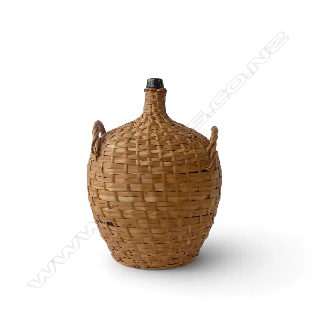 WICKER WRAPPED DEMIJOHN H.490mm Image 1++