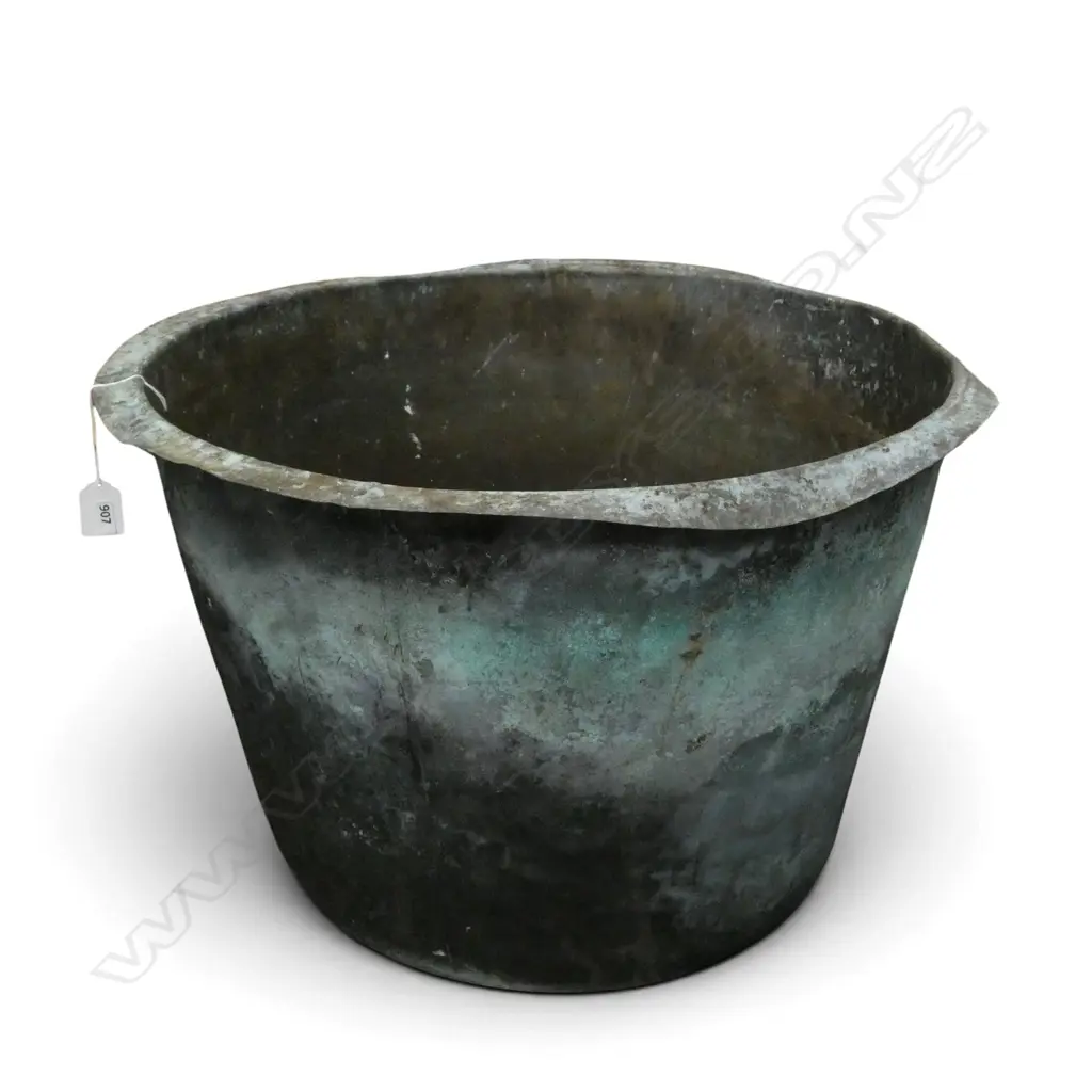 LAUNDRY COPPER (HOLES DRILLED TO BASE) H.390mm, 560mm dia Image 1++