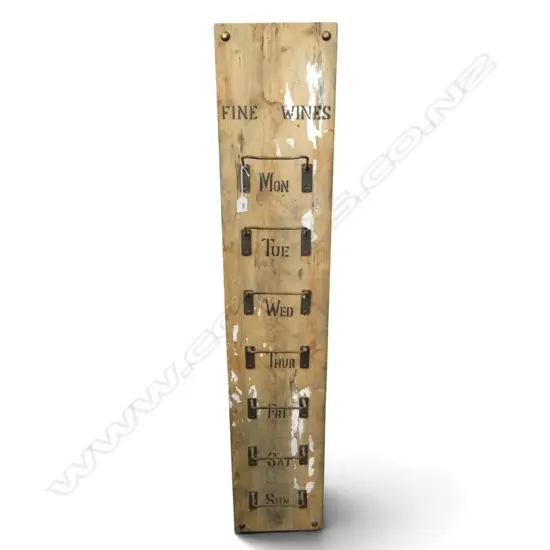 RUSTIC WINE RACK H.1300mm