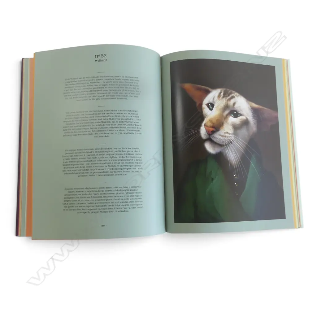 LRG COFFEE TABLE BOOK 'CAT' by TEIN LUCASSON Image 1++