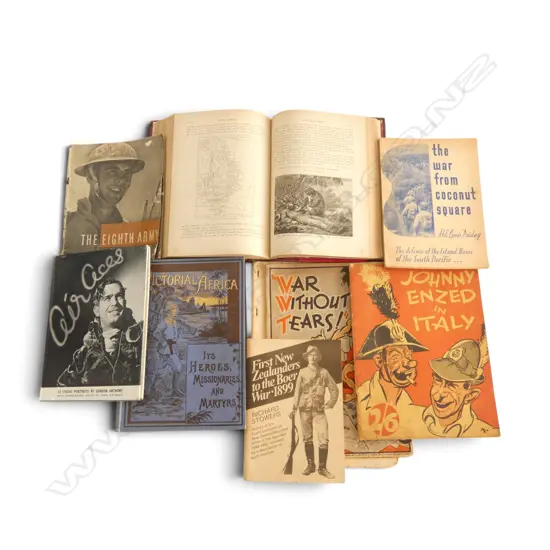 VINTAGE WAR PUBLICATIONS & 2 VINTAGE BOOKS