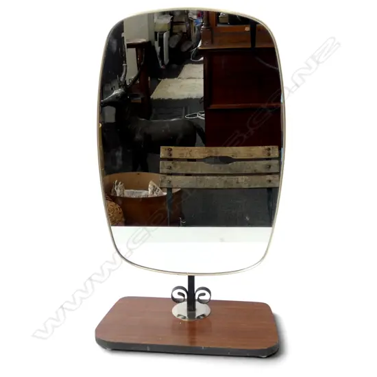 RETRO ADJUSTABLE  SHOP DISPLAY MIRROR H600MM