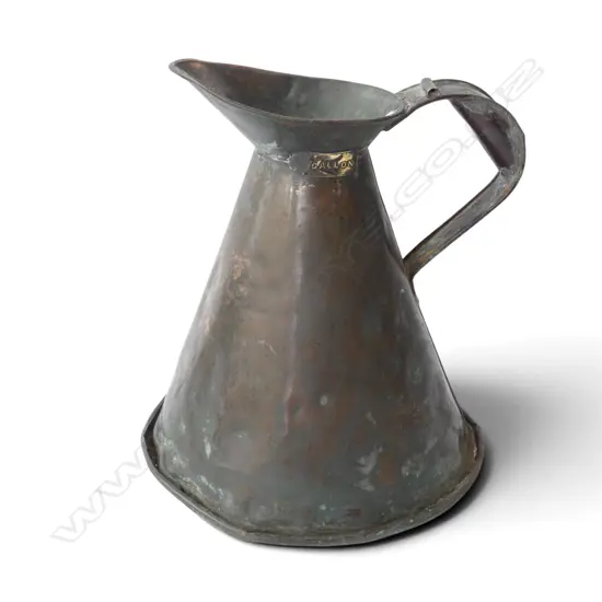 COPPER JUG. H.320MM