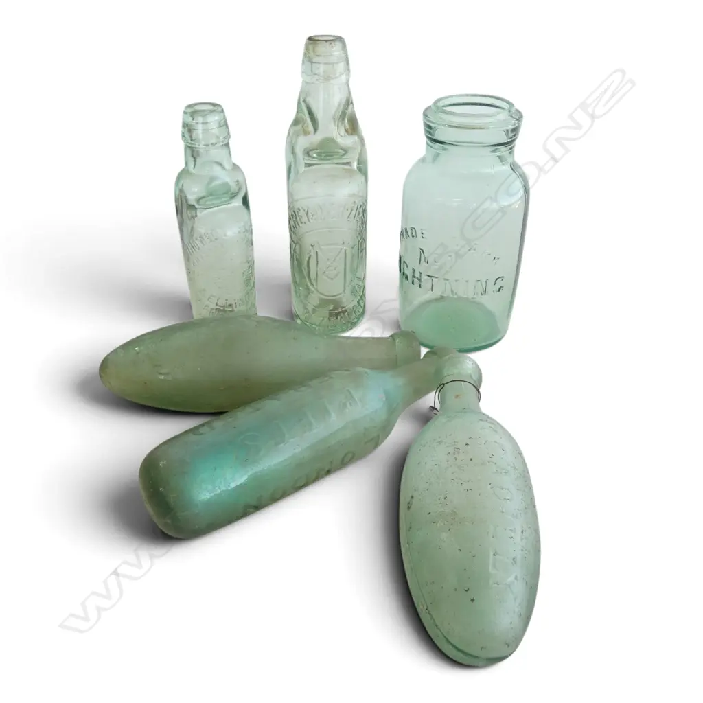 6 BOTTLES; 3 TORPEDO, 2 CODD, 1 JAR H.230mm Image 1++