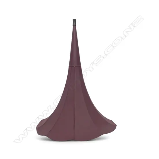 PURPLE PAINTED GRAMOPHONE HORN L.700mm