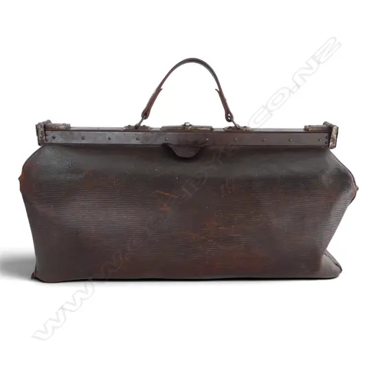 LEATHER DOCTORS BAG W.500mm
