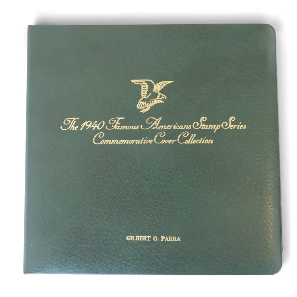 THE 1940S FAMOUS AMERICANS STAMP SERIES COMMEMORATIVE COVER COLLECTION Image 1++