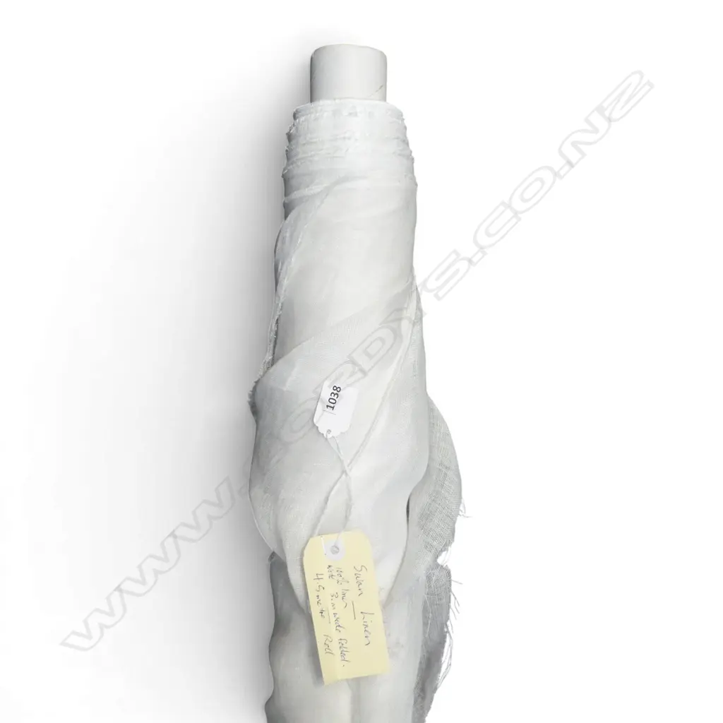 FABRIC BOLT; SWAN, LINEN, 3M W & 4.5M L Image 1++