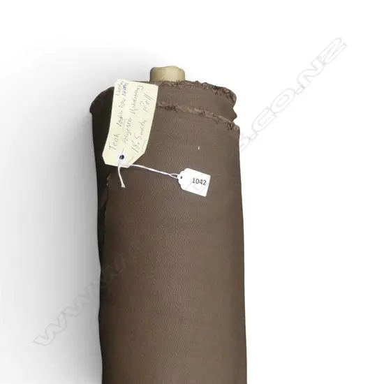 FABRIC BOLT; TEAK, POLY, UPHOLSTERY, 18.5M