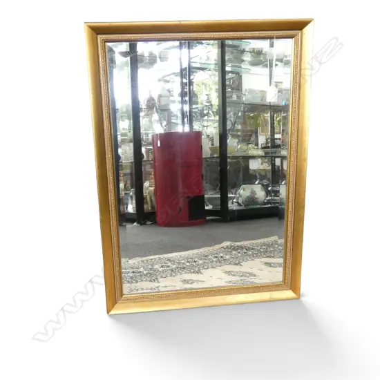 GOLD FRAMED MIRROR 705x505mm