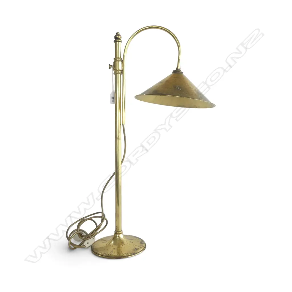 BRASS DESK LAMP H.650mm Image 1++